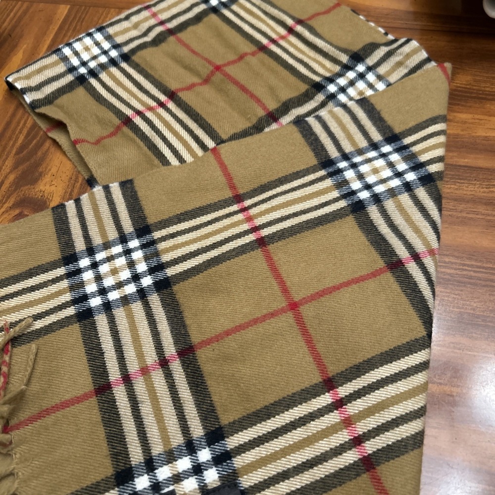 Designer Look Linea Uomo Camel Color‎ Plaid Scarf